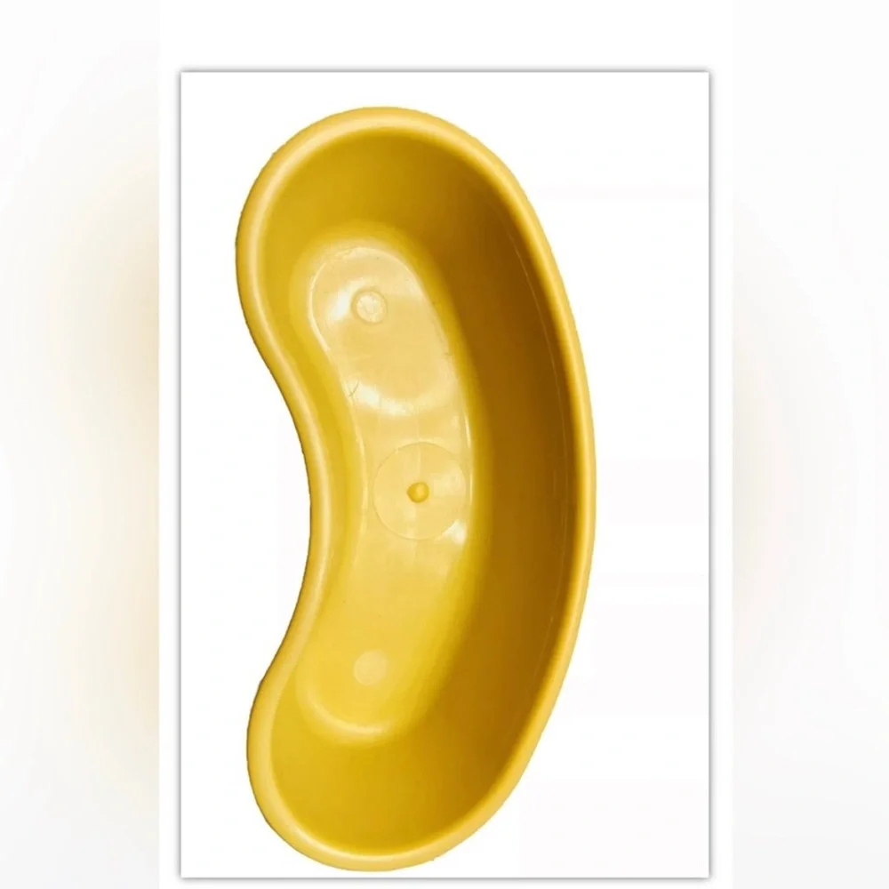 (NEW) Kidney Shaped Dental / Spit/Storage Bowl (Plastic)